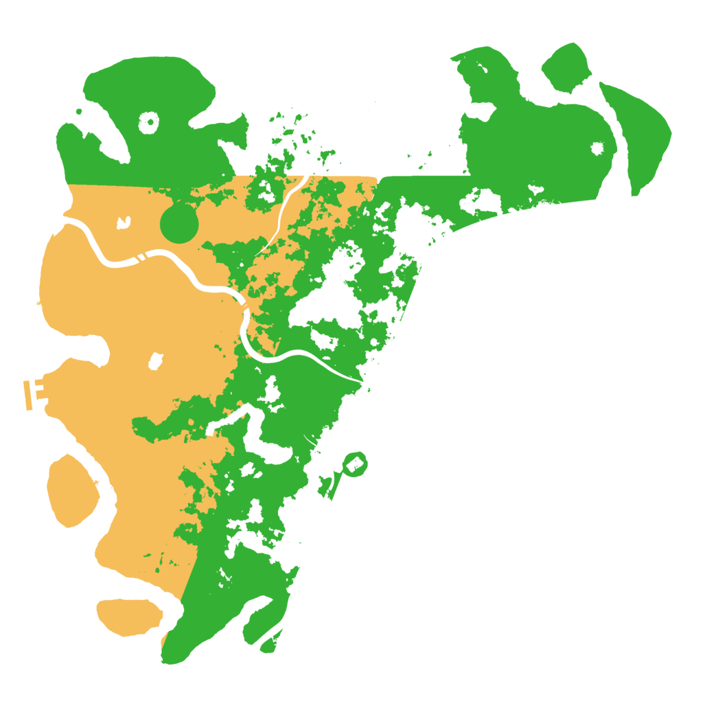 Biome Rust Map: Procedural Map, Size: 4800, Seed: 1749048480