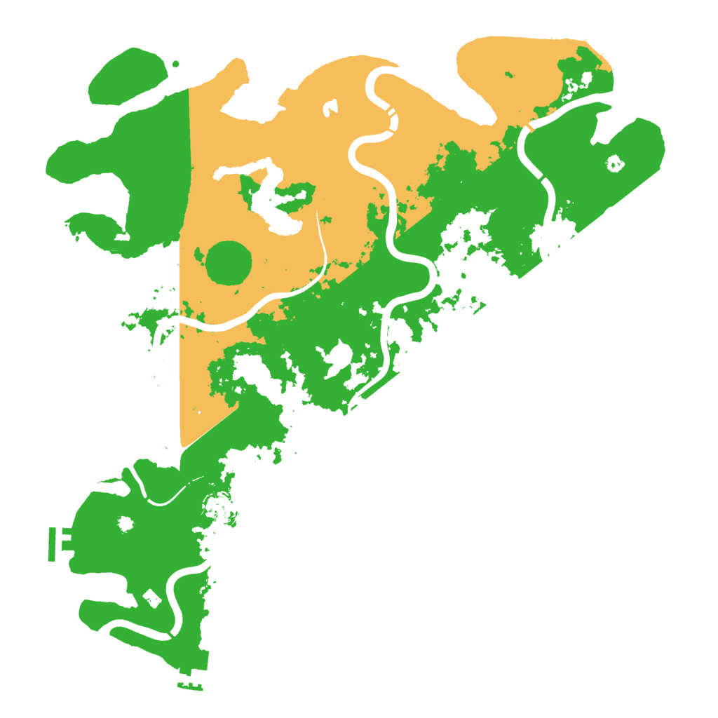 Biome Rust Map: Procedural Map, Size: 4250, Seed: 574538374