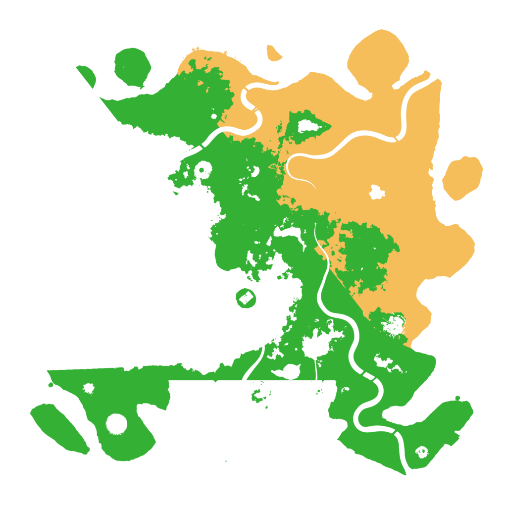 Biome Rust Map: Procedural Map, Size: 4250, Seed: 696614432