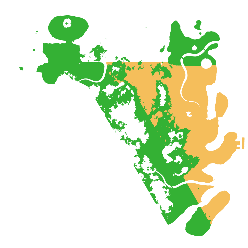 Biome Rust Map: Procedural Map, Size: 4250, Seed: 1386640412