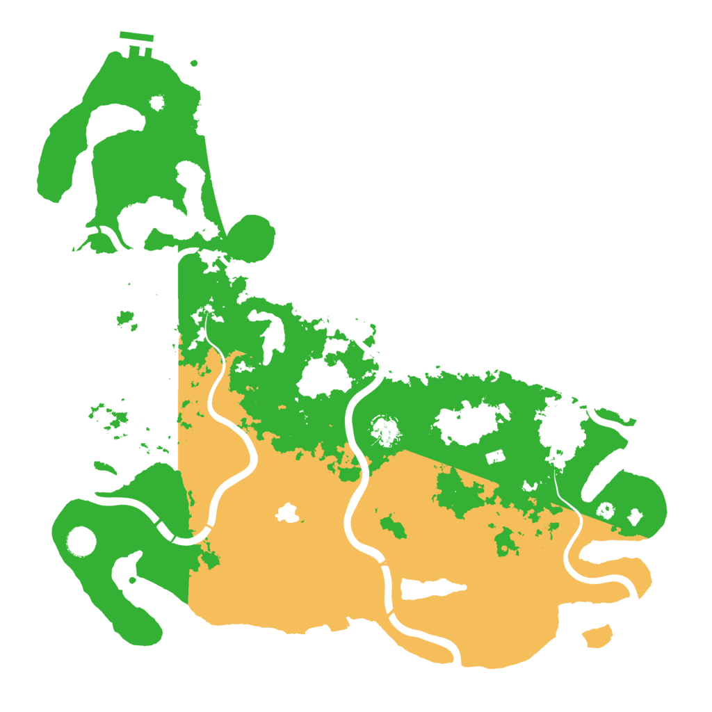 Biome Rust Map: Procedural Map, Size: 4250, Seed: 1069781747