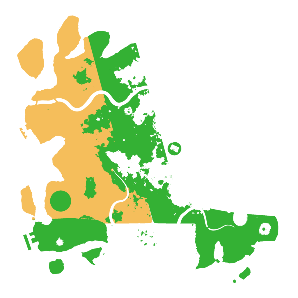 Biome Rust Map: Procedural Map, Size: 3750, Seed: 2132938558
