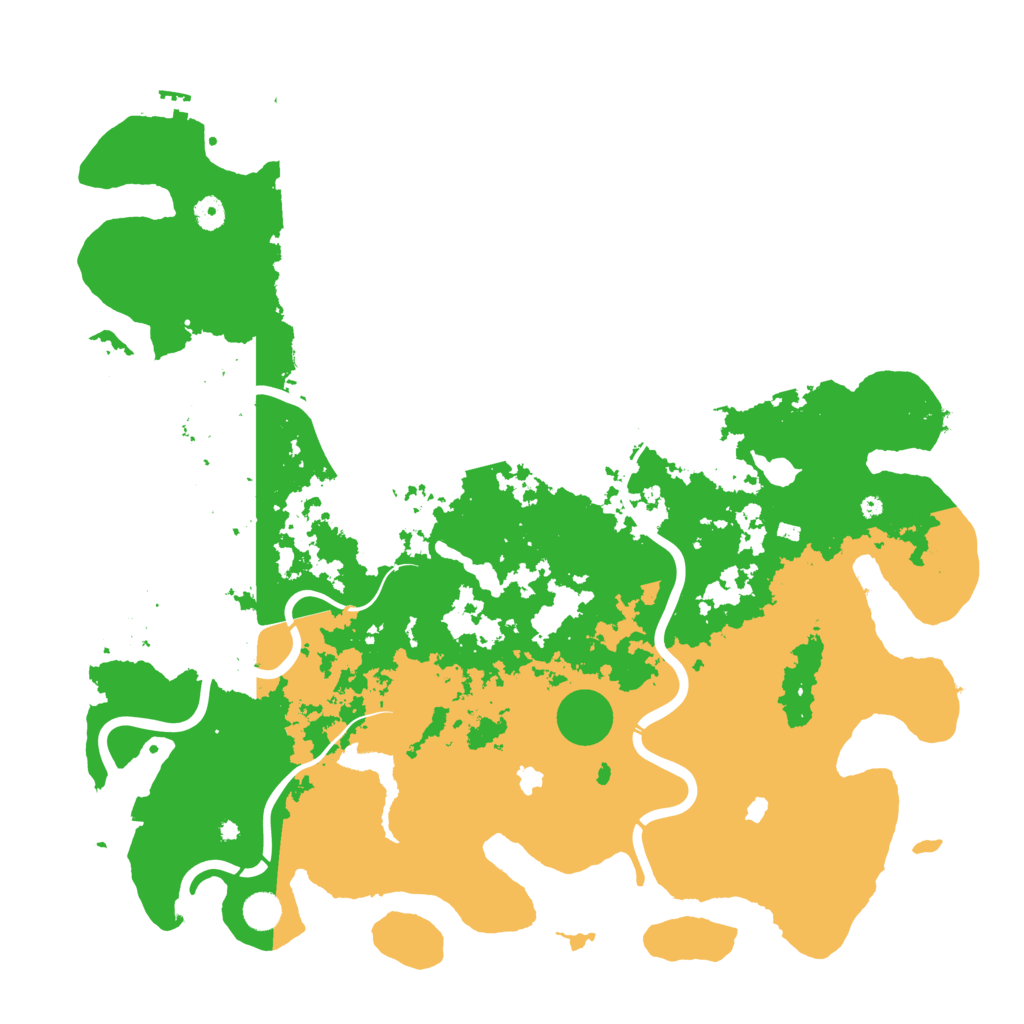 Biome Rust Map: Procedural Map, Size: 4800, Seed: 1453011473