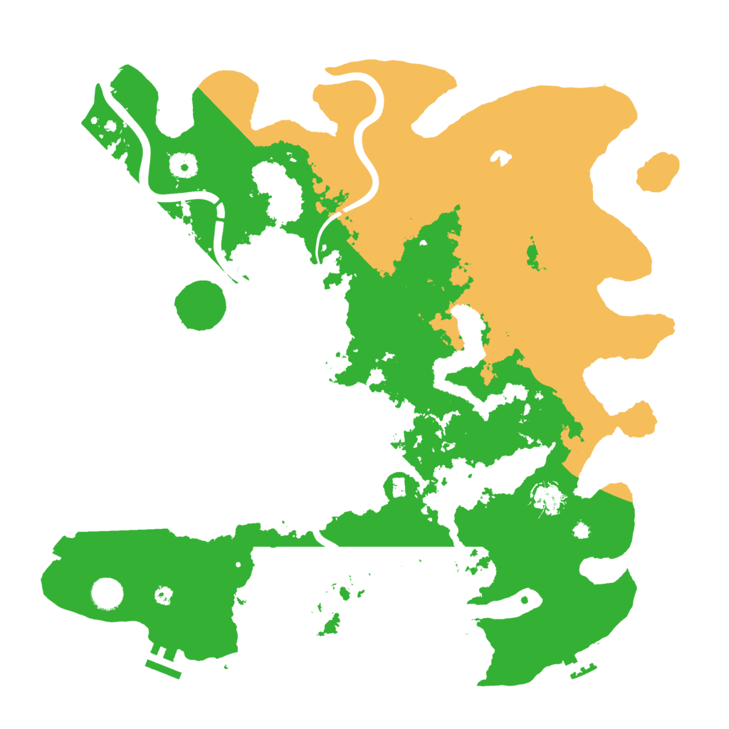 Biome Rust Map: Procedural Map, Size: 4000, Seed: 832315867