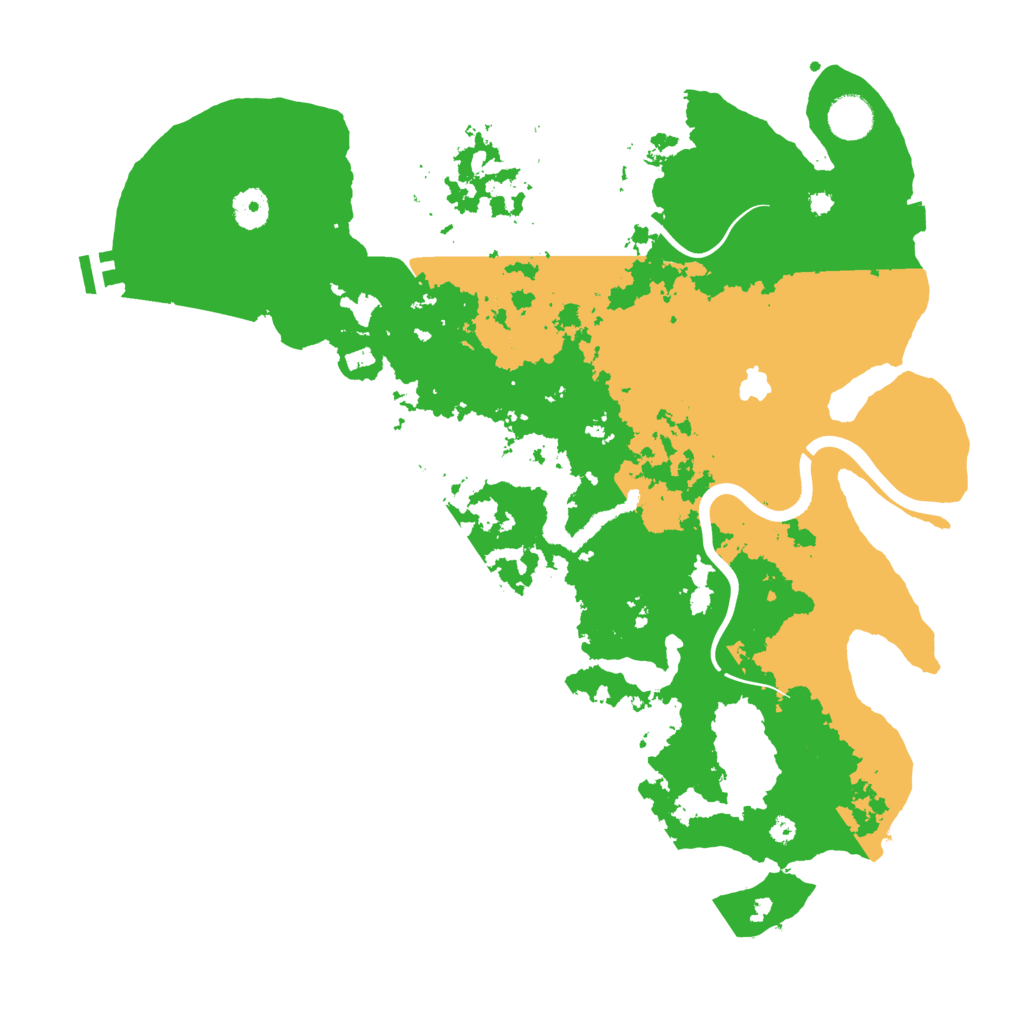Biome Rust Map: Procedural Map, Size: 4000, Seed: 180311817
