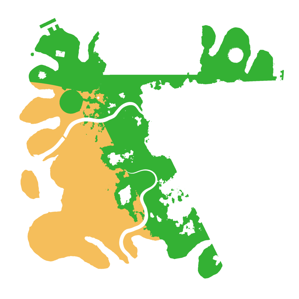 Biome Rust Map: Procedural Map, Size: 3500, Seed: 1786713684