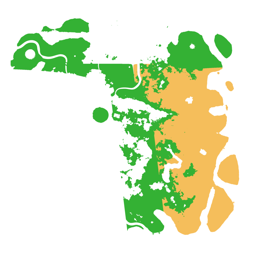 Biome Rust Map: Procedural Map, Size: 4500, Seed: 471775301