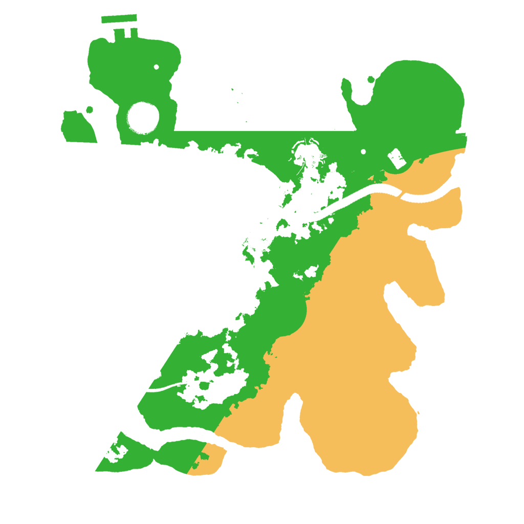 Biome Rust Map: Procedural Map, Size: 3000, Seed: 1554695909
