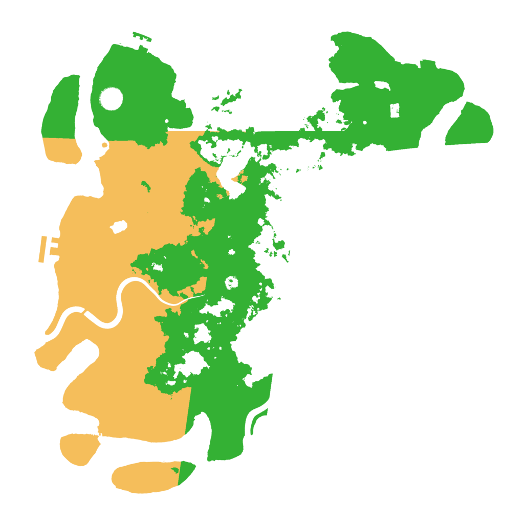 Biome Rust Map: Procedural Map, Size: 4000, Seed: 2064036681