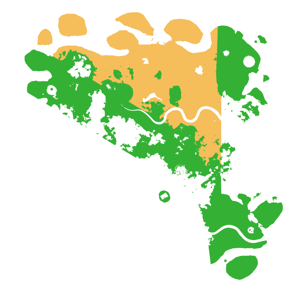 Biome Rust Map: Procedural Map, Size: 4500, Seed: 512311695