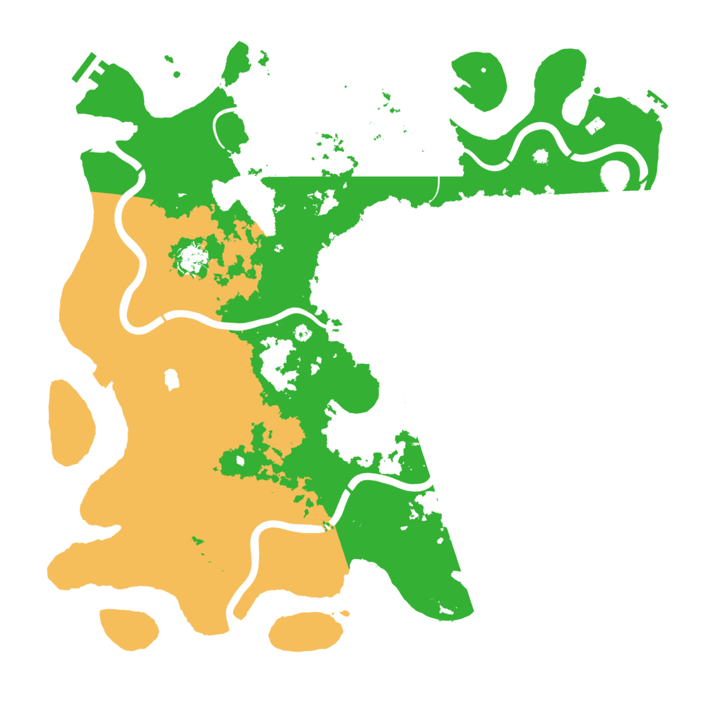 Biome Rust Map: Procedural Map, Size: 4250, Seed: 53412