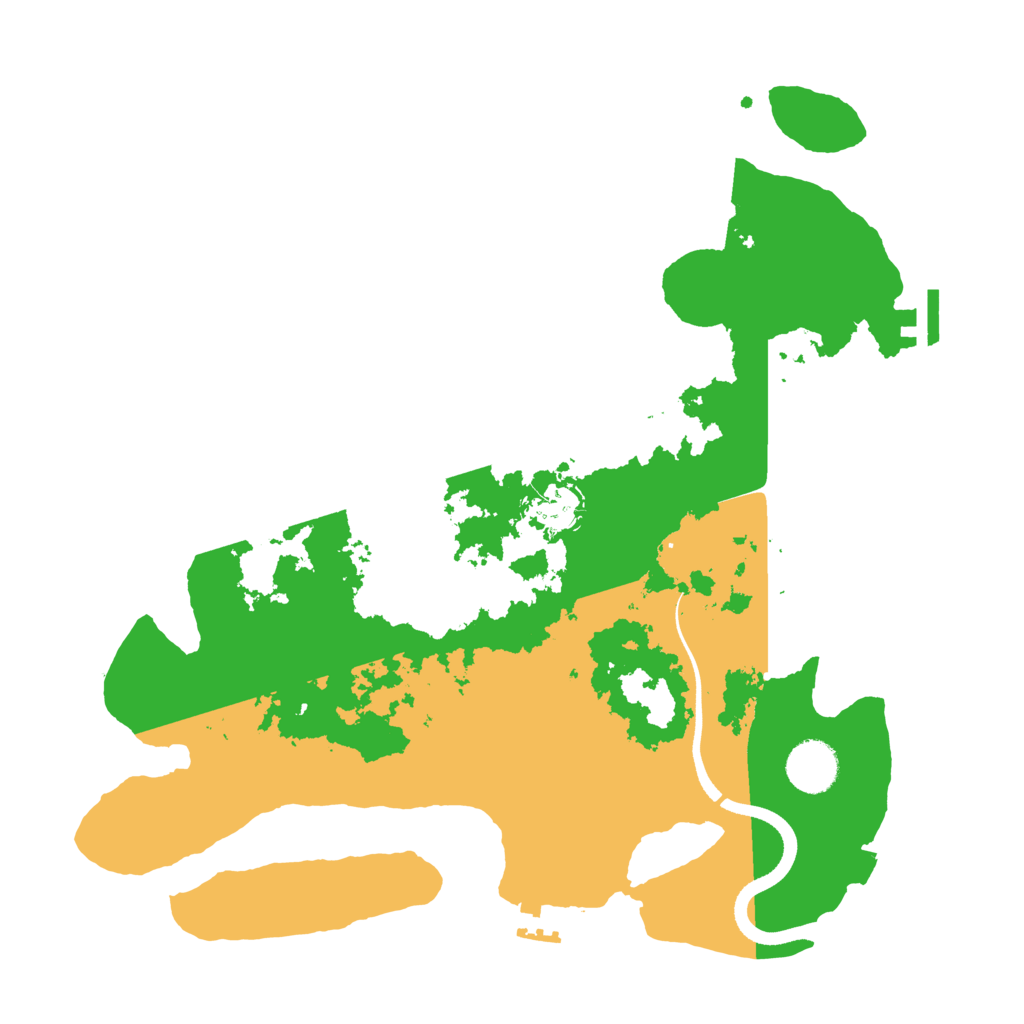 Biome Rust Map: Procedural Map, Size: 3500, Seed: 1603112284
