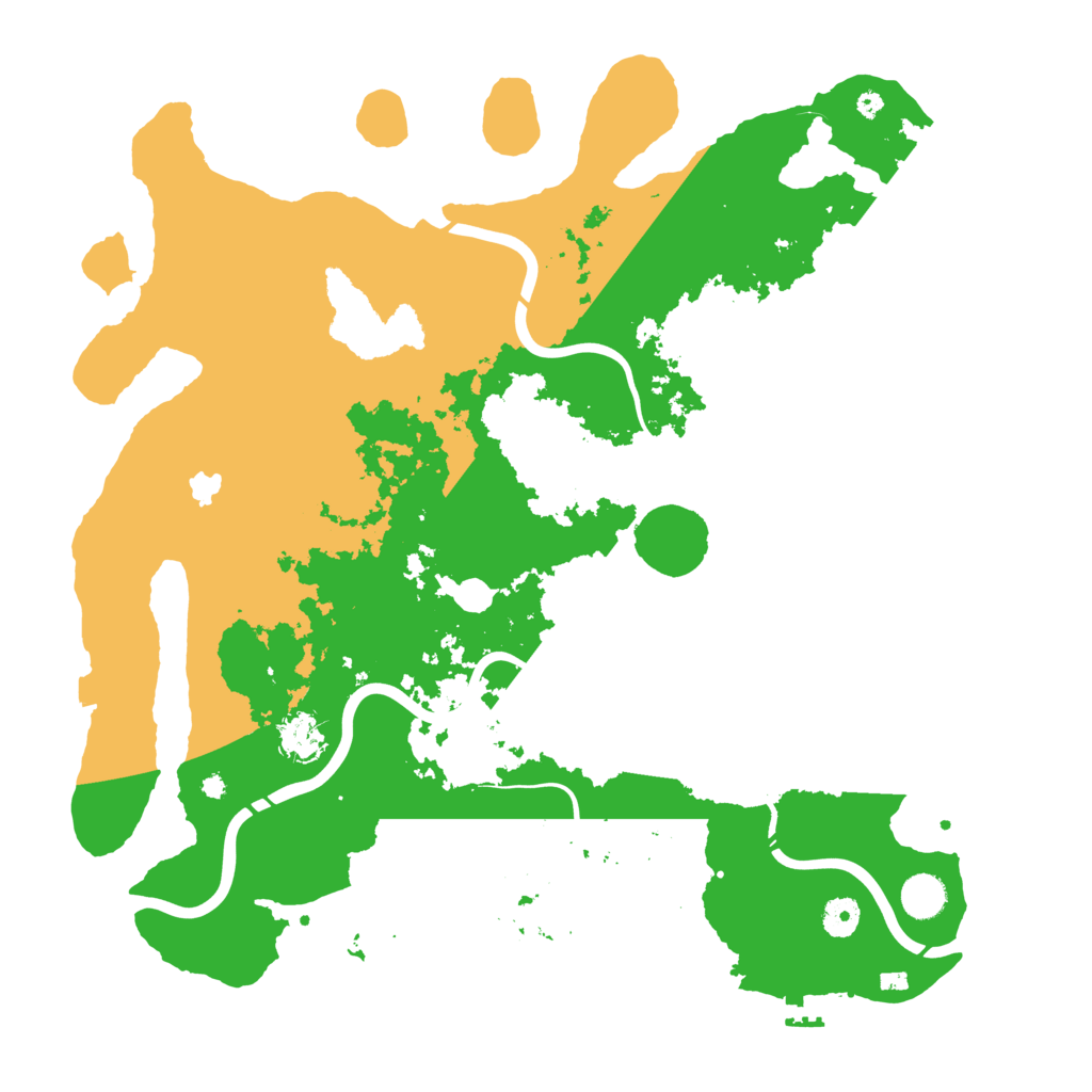 Biome Rust Map: Procedural Map, Size: 4250, Seed: 553562296