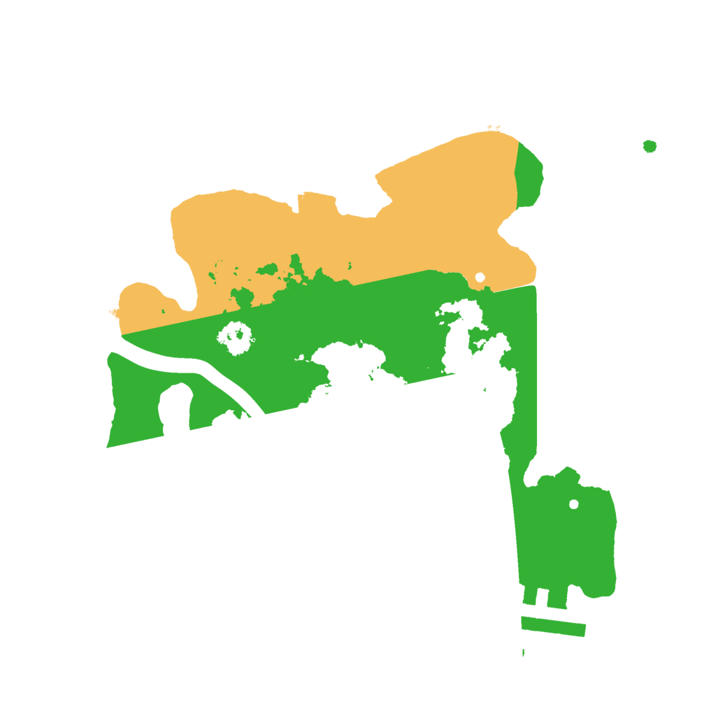 Biome Rust Map: Procedural Map, Size: 2200, Seed: 1919571142