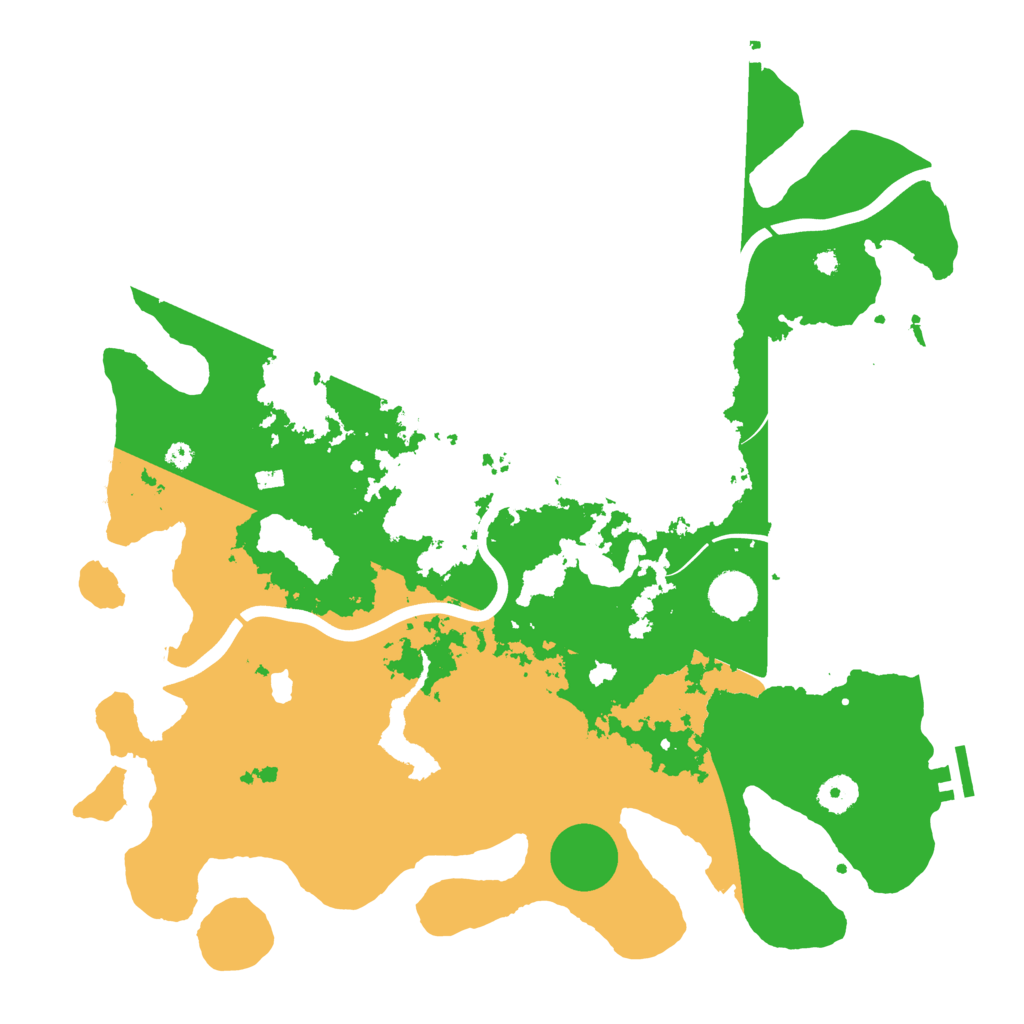 Biome Rust Map: Procedural Map, Size: 4000, Seed: 995130202