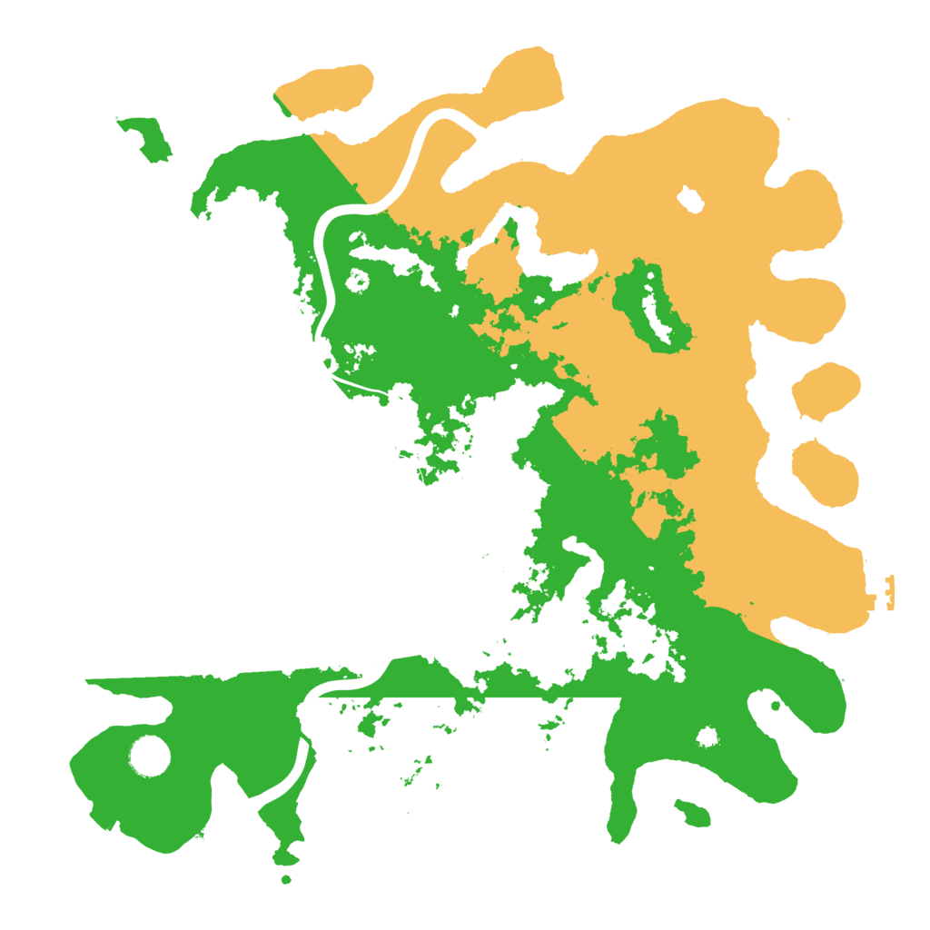 Biome Rust Map: Procedural Map, Size: 4000, Seed: 992166059
