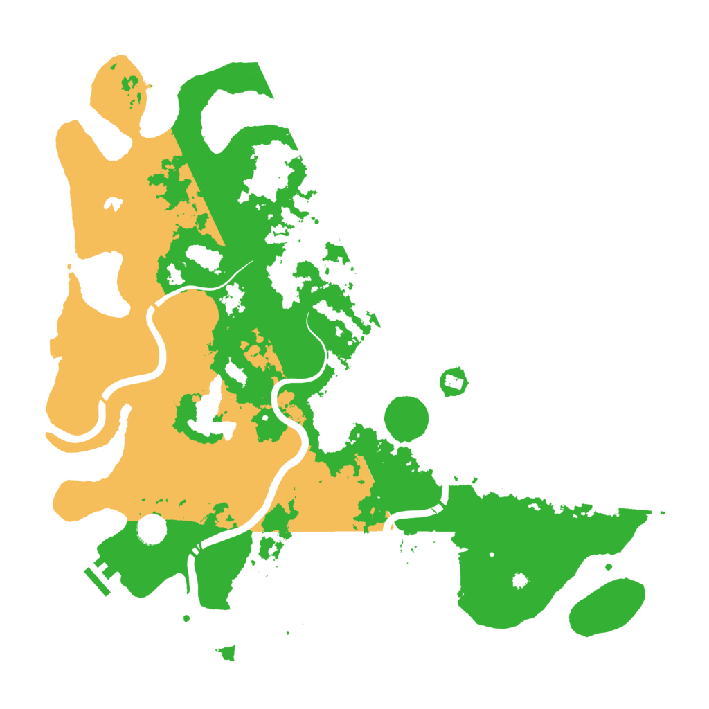 Biome Rust Map: Procedural Map, Size: 4250, Seed: 853609881