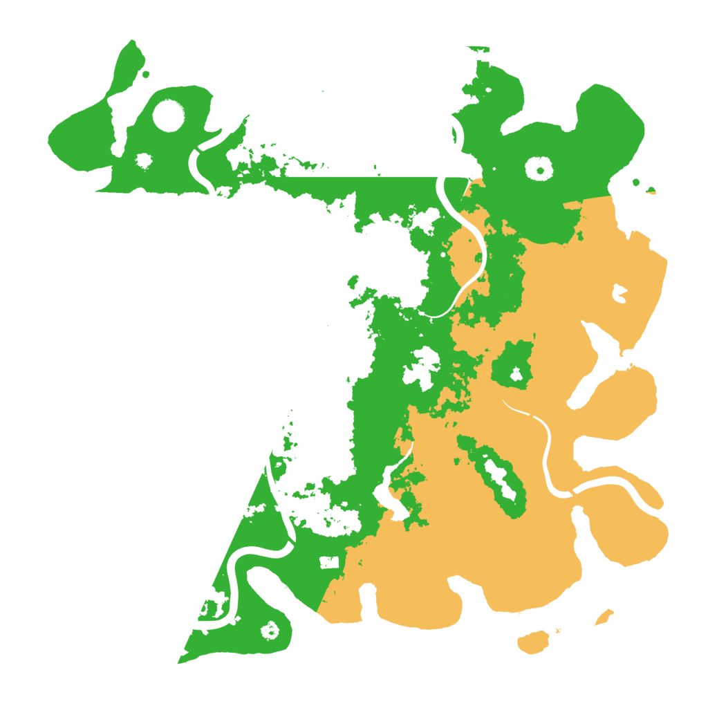 Biome Rust Map: Procedural Map, Size: 4000, Seed: 1593499316
