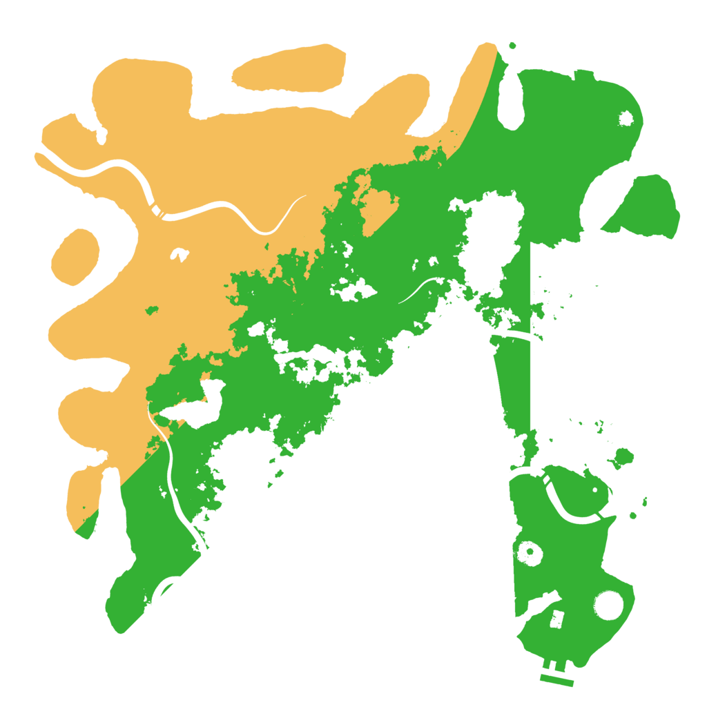 Biome Rust Map: Procedural Map, Size: 4250, Seed: 1490221527