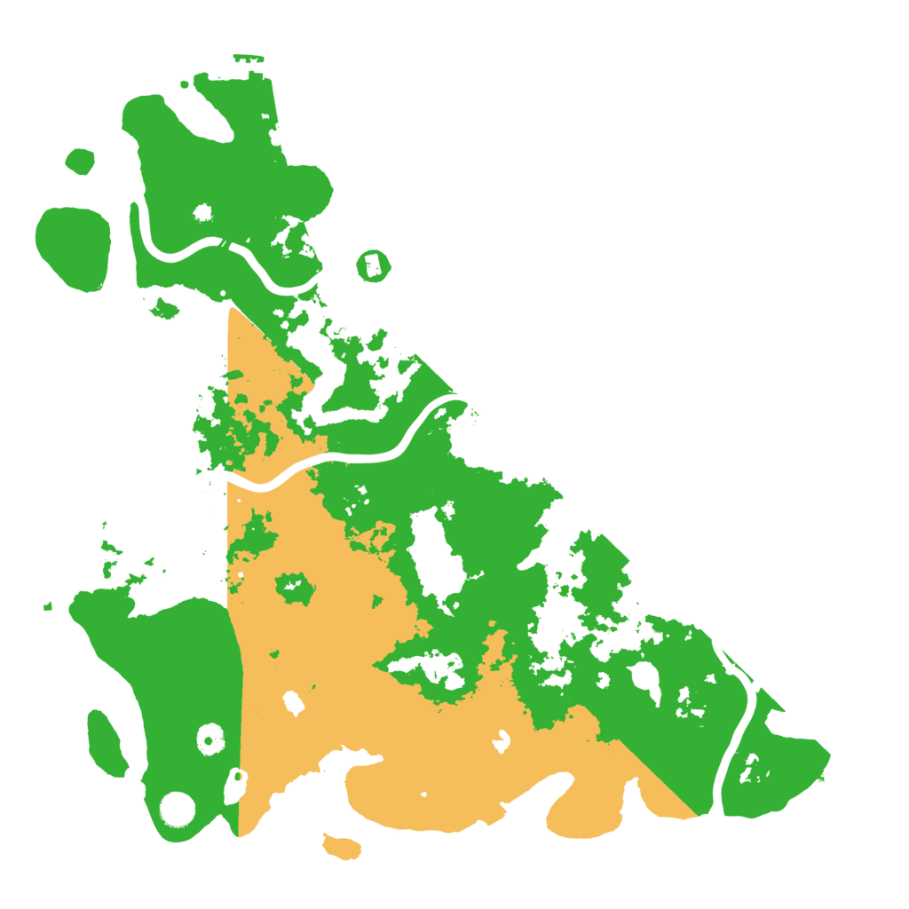 Biome Rust Map: Procedural Map, Size: 4500, Seed: 1247298347