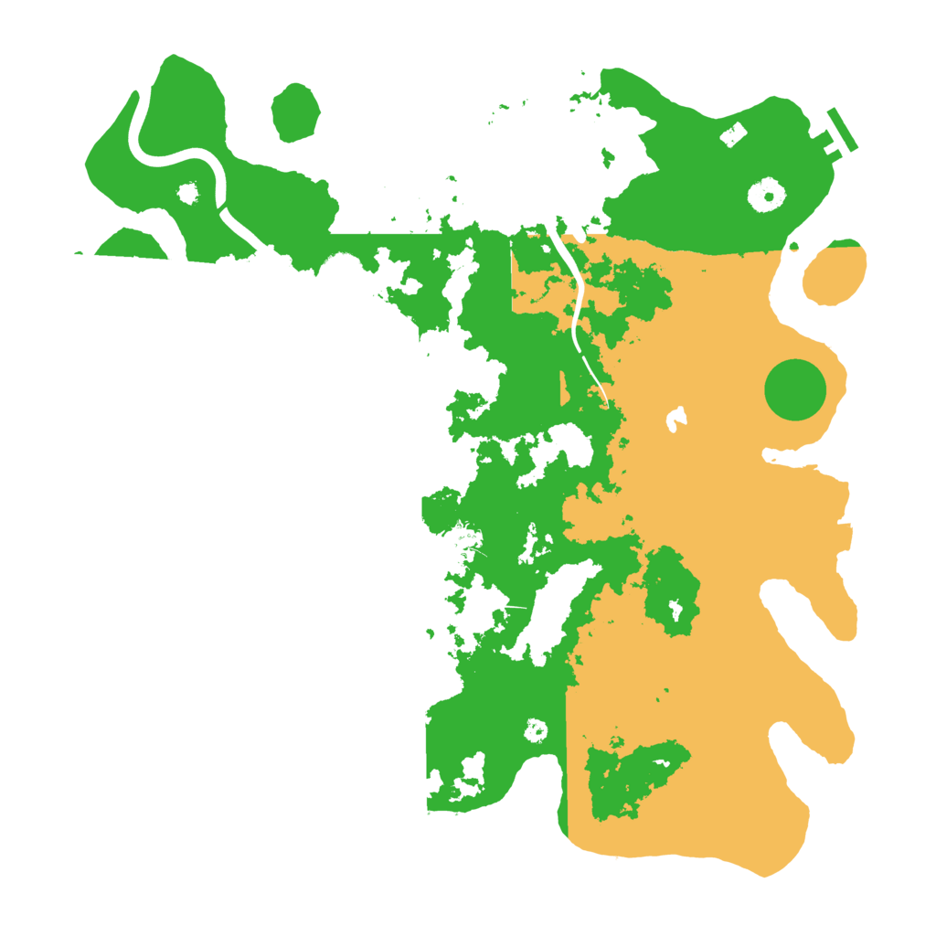 Biome Rust Map: Procedural Map, Size: 4000, Seed: 178843180