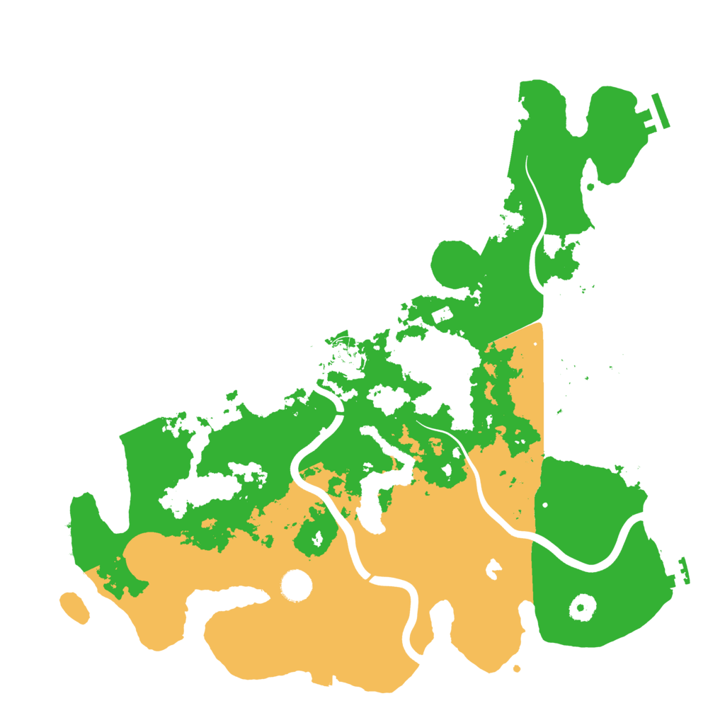 Biome Rust Map: Procedural Map, Size: 4050, Seed: 1616513350
