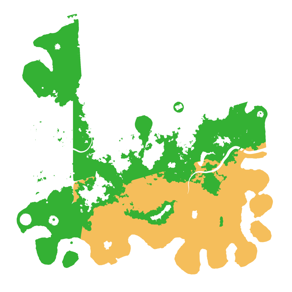 Biome Rust Map: Procedural Map, Size: 4500, Seed: 1106497766