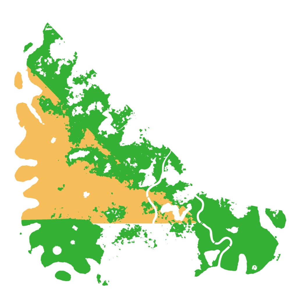 Biome Rust Map: Procedural Map, Size: 6000, Seed: 267522298