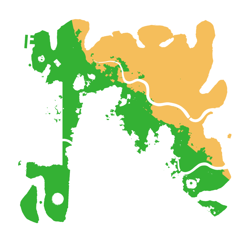 Biome Rust Map: Procedural Map, Size: 3750, Seed: 1275233339