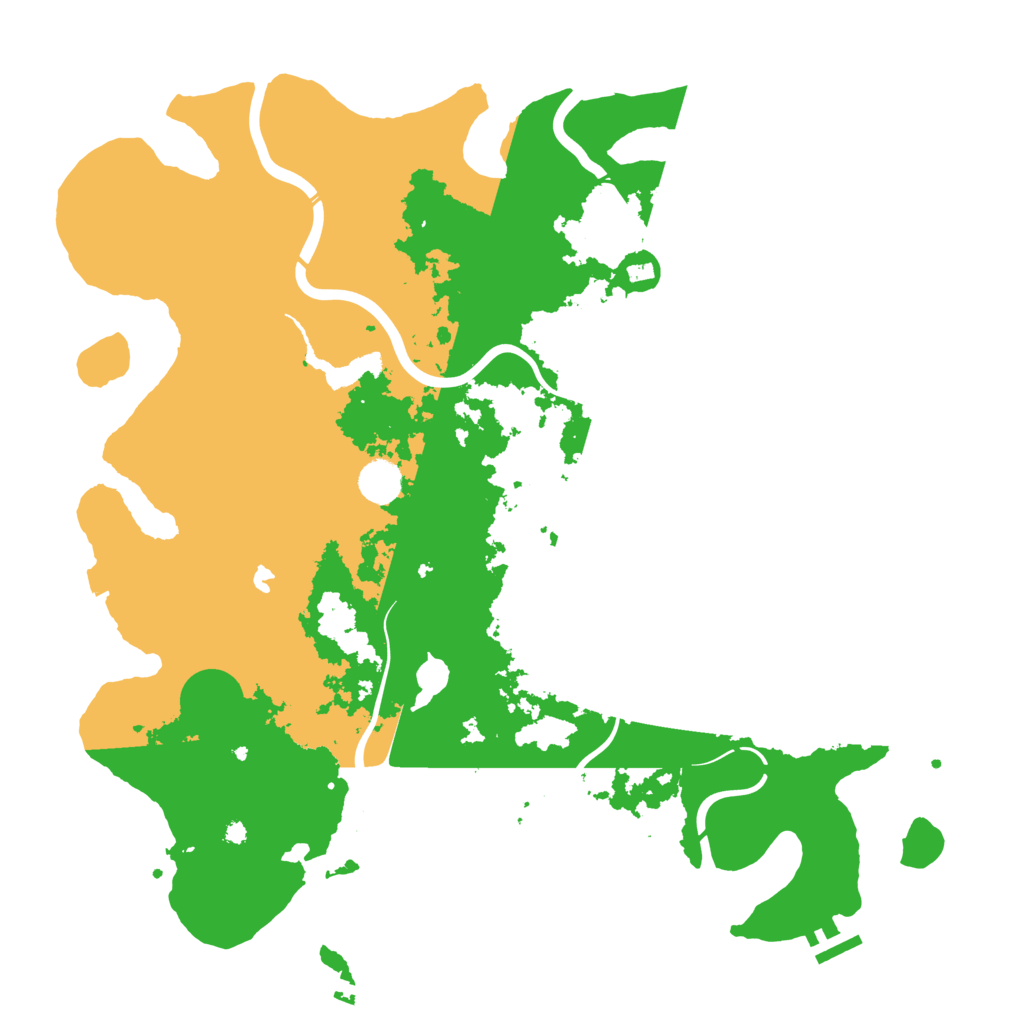 Biome Rust Map: Procedural Map, Size: 4250, Seed: 562062165