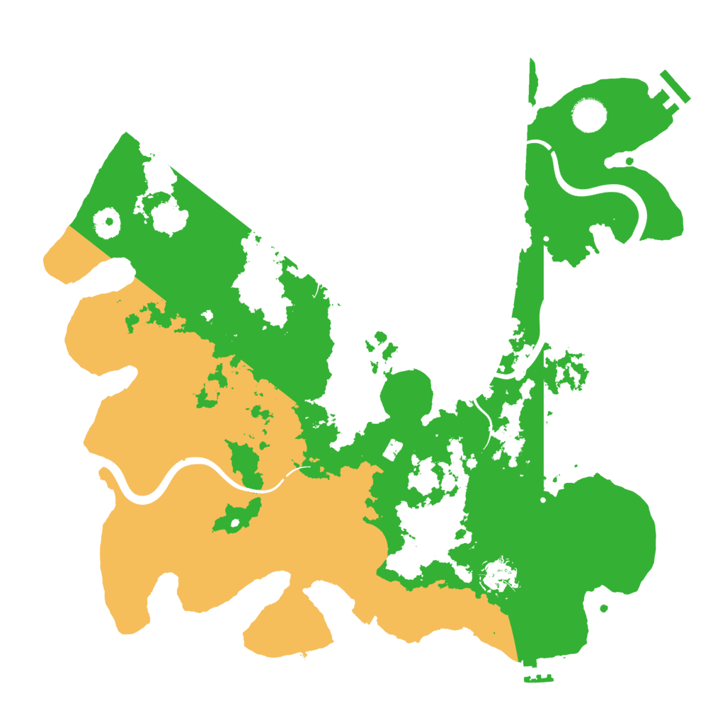 Biome Rust Map: Procedural Map, Size: 3750, Seed: 1577