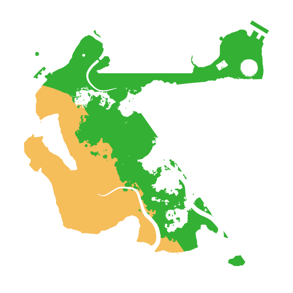Biome Rust Map: Procedural Map, Size: 3000, Seed: 484