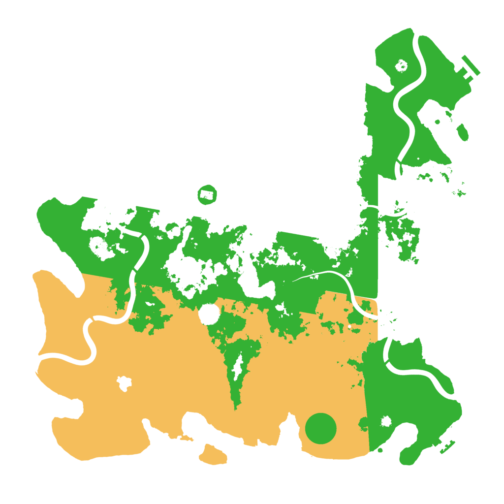 Biome Rust Map: Procedural Map, Size: 4250, Seed: 60826