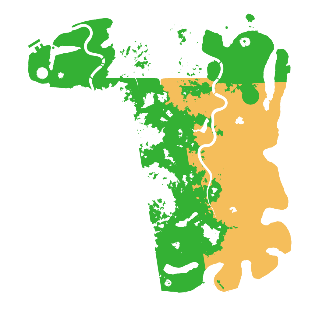 Biome Rust Map: Procedural Map, Size: 4800, Seed: 1456812663
