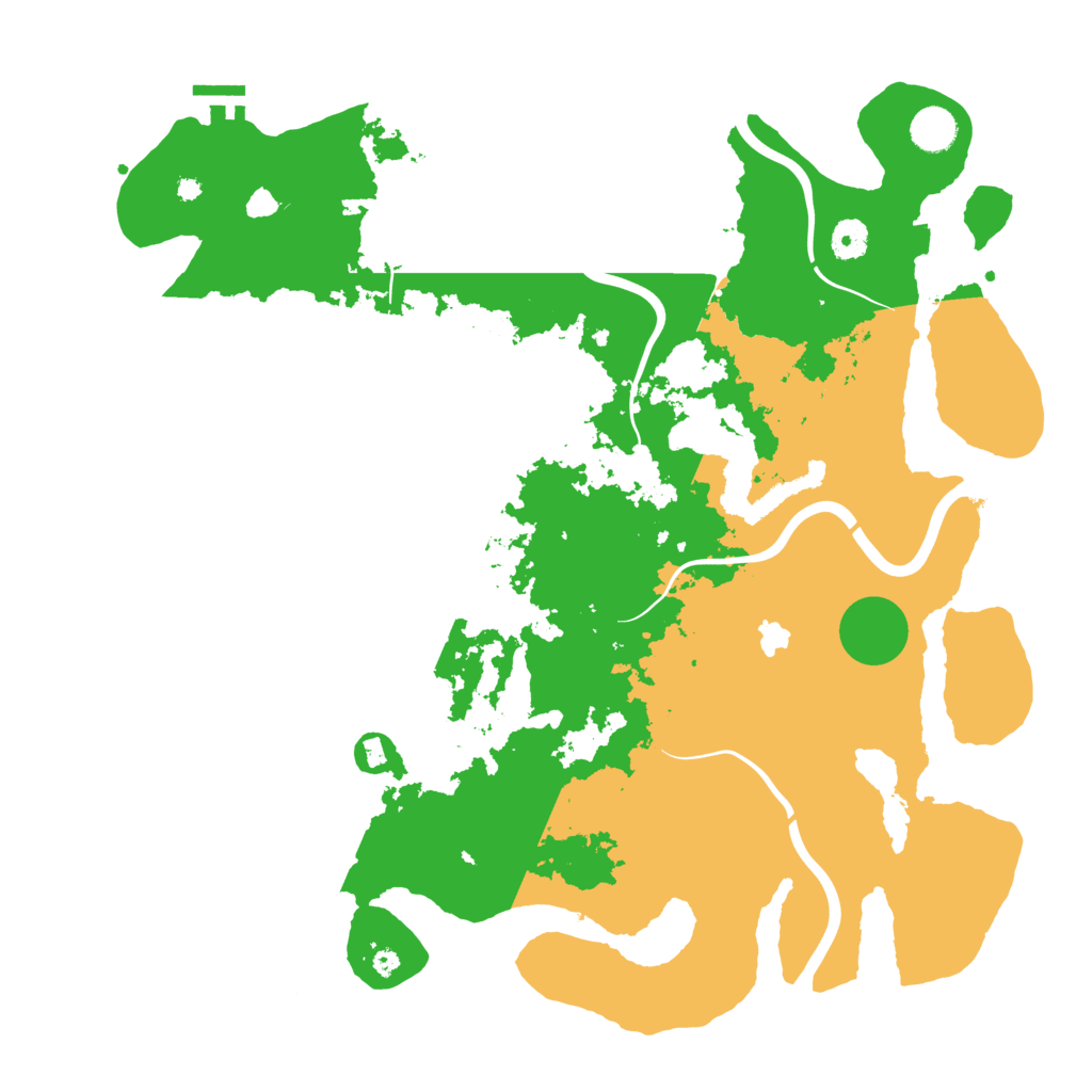 Biome Rust Map: Procedural Map, Size: 4200, Seed: 183946305
