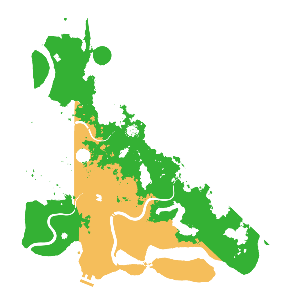 Biome Rust Map: Procedural Map, Size: 4250, Seed: 641279681