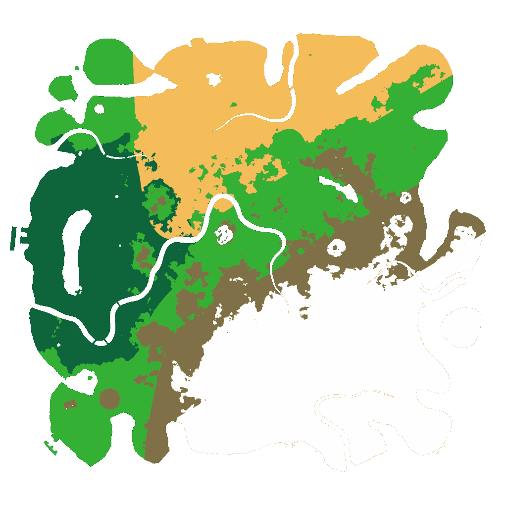 Biome Rust Map: Procedural Map, Size: 4250, Seed: 330014502