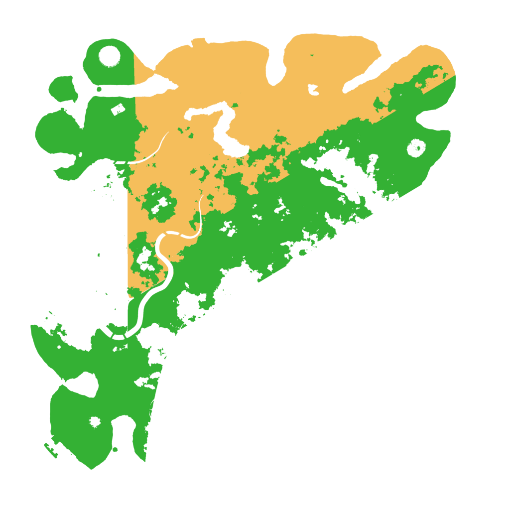 Biome Rust Map: Procedural Map, Size: 4250, Seed: 330014502