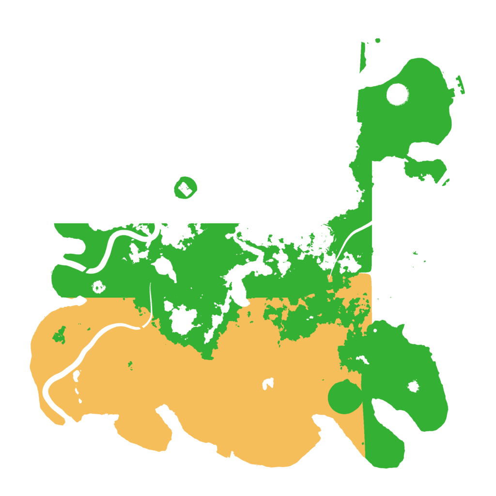 Biome Rust Map: Procedural Map, Size: 4000, Seed: 1077523452