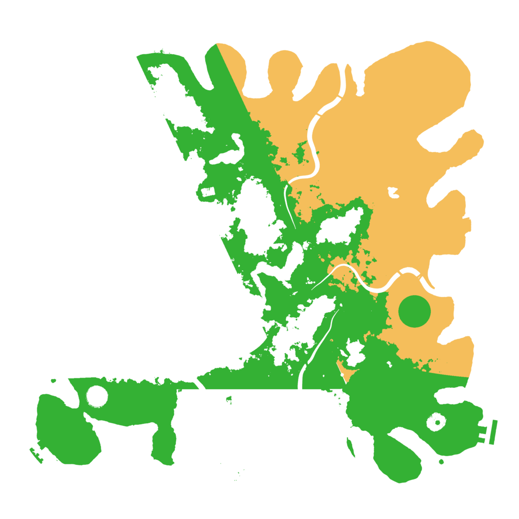 Biome Rust Map: Procedural Map, Size: 4250, Seed: 789737677