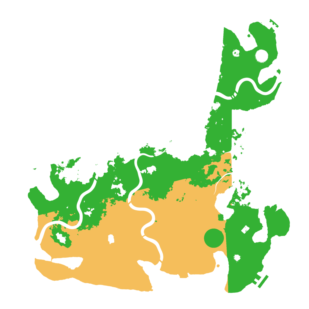 Biome Rust Map: Procedural Map, Size: 4250, Seed: 131751485