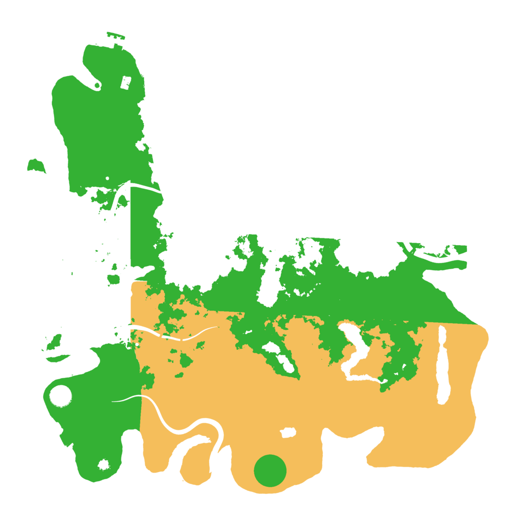 Biome Rust Map: Procedural Map, Size: 4250, Seed: 508460473