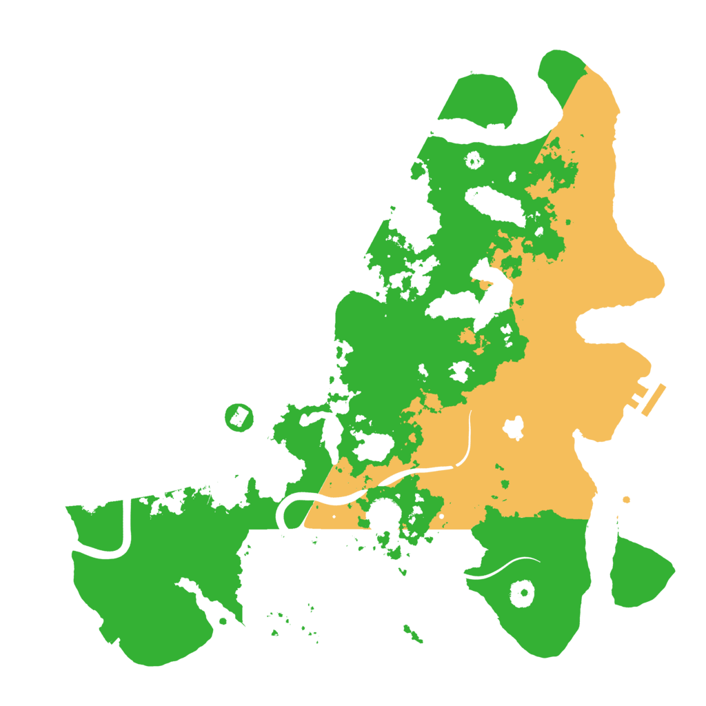 Biome Rust Map: Procedural Map, Size: 4000, Seed: 381346829