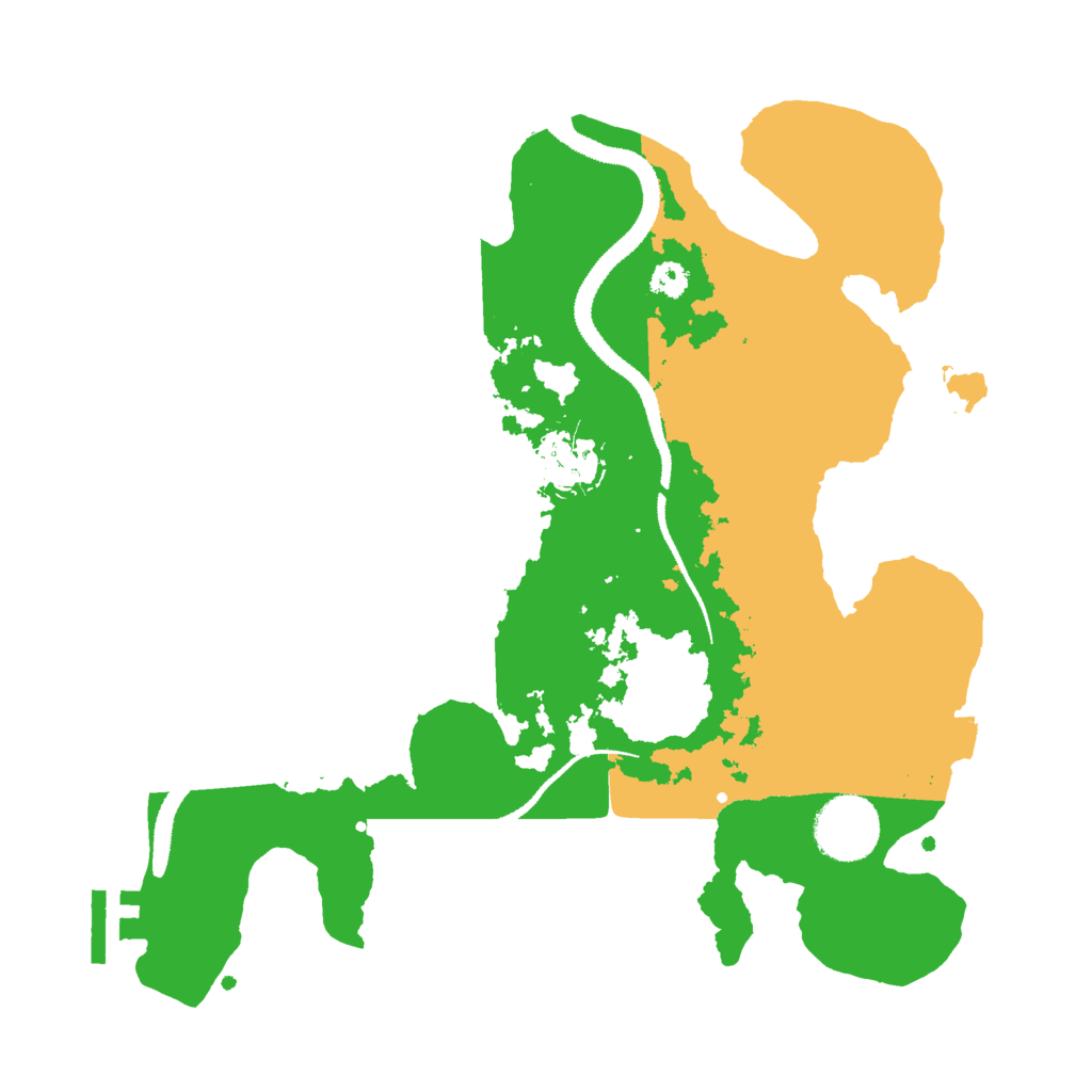 Biome Rust Map: Procedural Map, Size: 3000, Seed: 1605900049