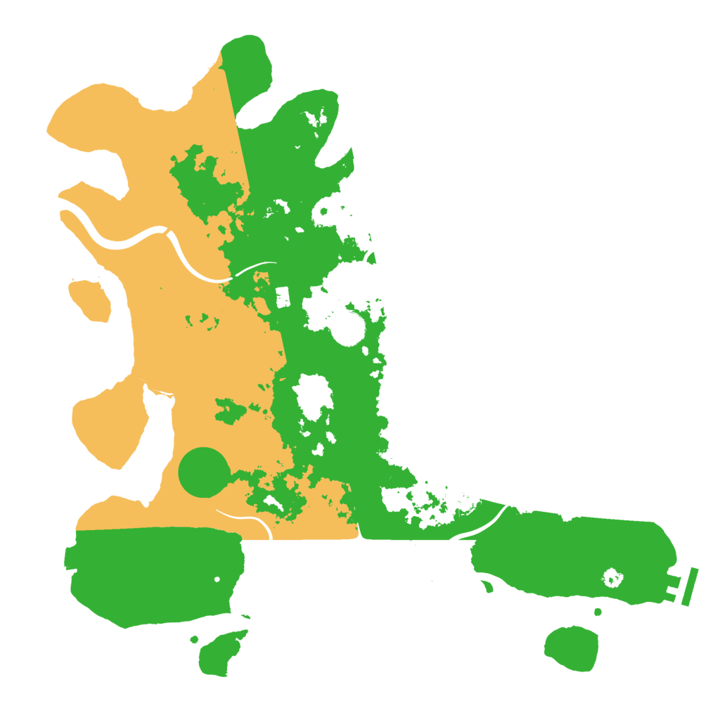 Biome Rust Map: Procedural Map, Size: 3750, Seed: 113405464