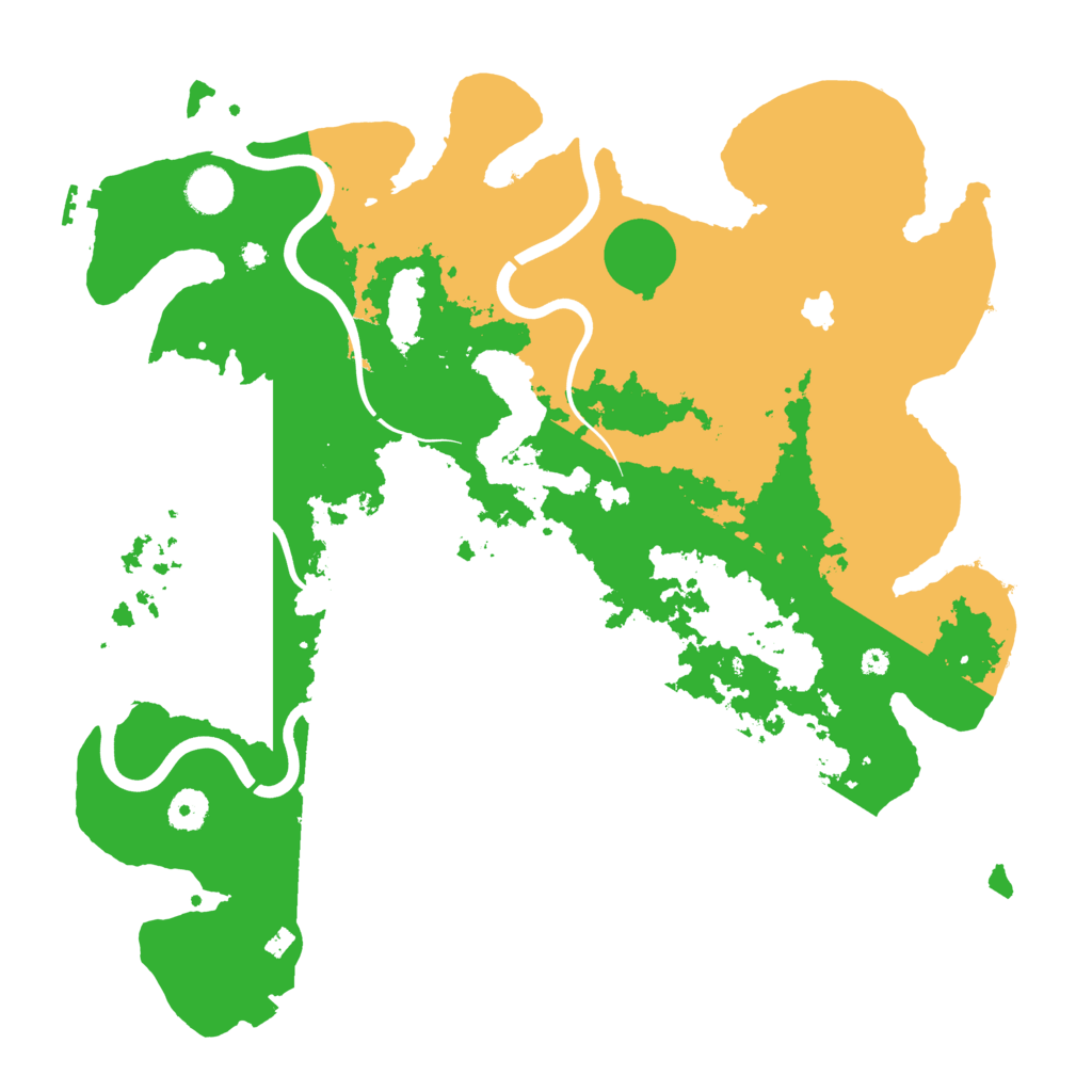 Biome Rust Map: Procedural Map, Size: 4000, Seed: 1872314776