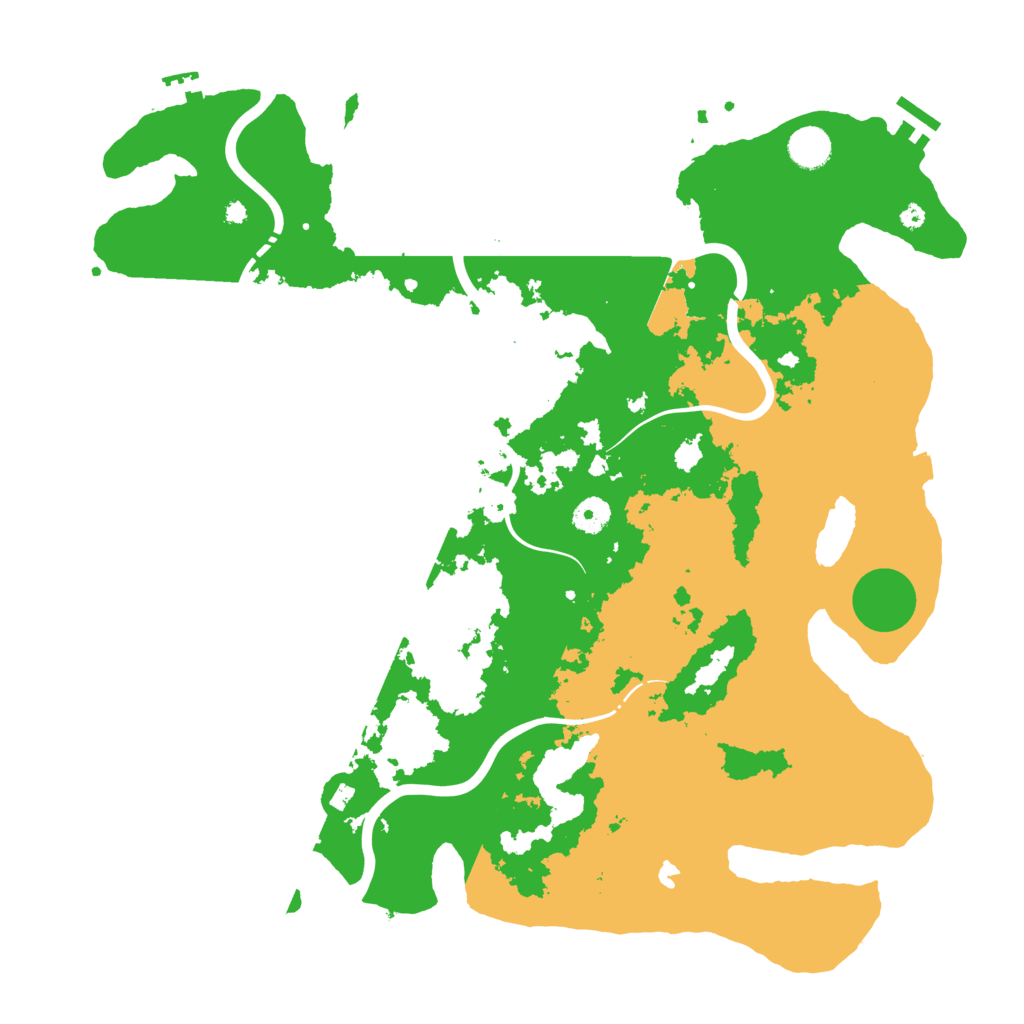 Biome Rust Map: Procedural Map, Size: 4250, Seed: 230535206