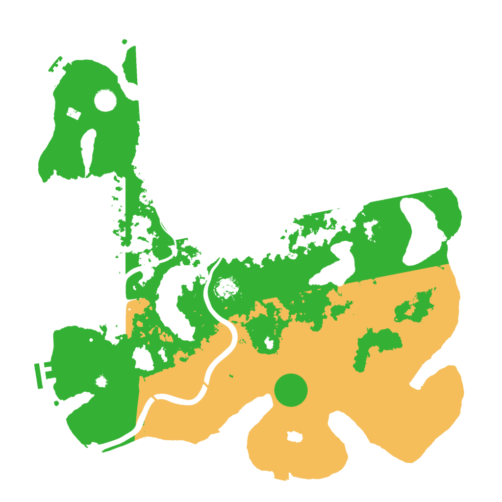 Biome Rust Map: Procedural Map, Size: 4000, Seed: 704128