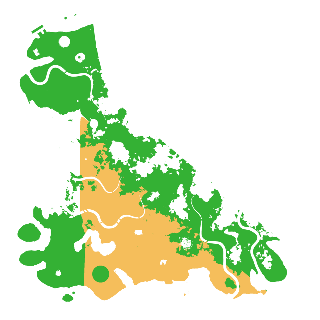 Biome Rust Map: Procedural Map, Size: 5000, Seed: 2106862128
