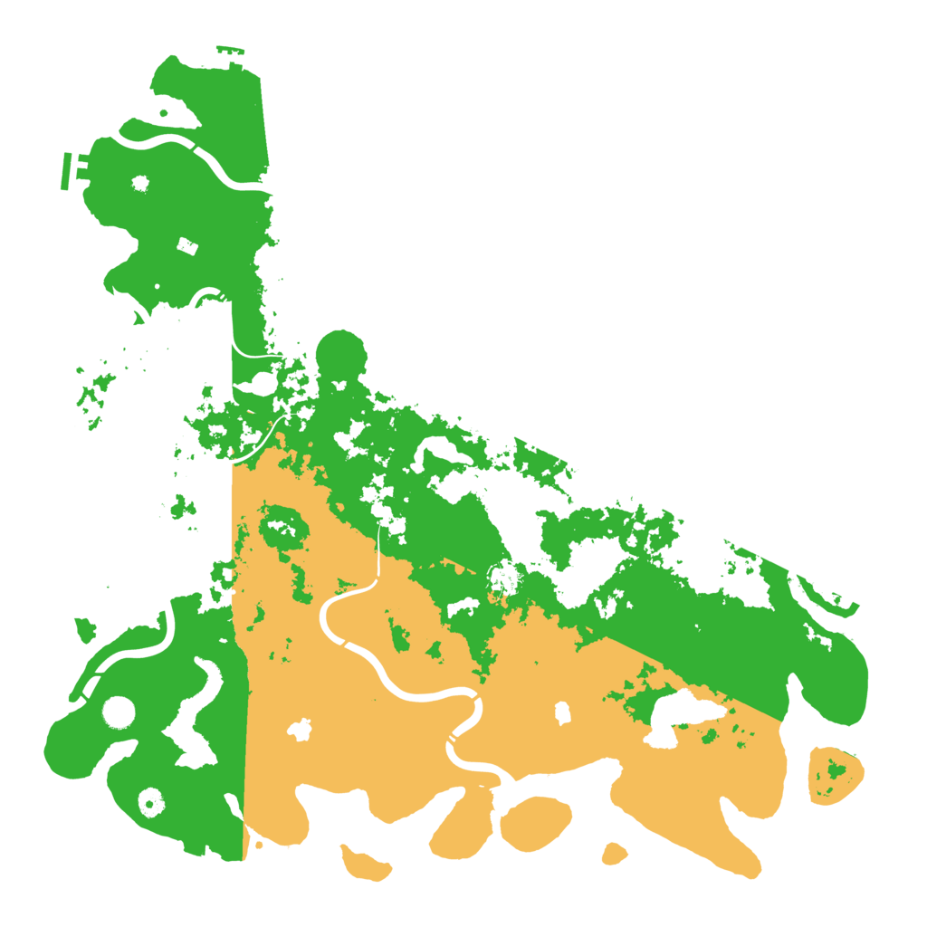 Biome Rust Map: Procedural Map, Size: 5000, Seed: 1892072172